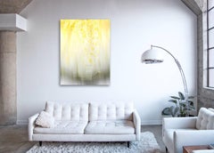 Tulle - fotografia astratta di grande formato di un tessuto ipnotico di alta moda