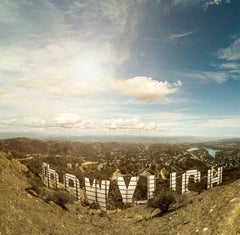 Hollywood - Großformatige Fotografie eines ikonischen kalifornischen Wahrzeichens in Los Angeles
