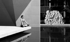 Danza ( Dance ) - hand carved figurative Carrara marble frieze relief sculpture