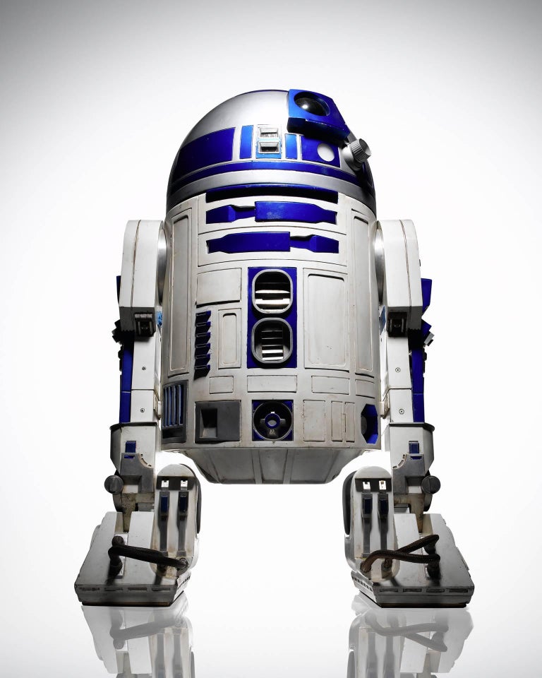 Tom Schierlitz Still-Life Photograph - Star Wars ( R2-D2 ) - large format photograph of the original iconic droid robot