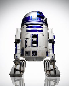 La Guerra de las Galaxias (R2-D2) - fotografía en carpeta de regalo clásica de archivo de obras de arte