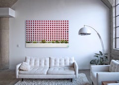 LA Parking (framed) - large scale photograph of midcentury architectural element