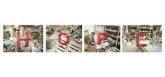 HOPE ( 4 Artworks ) series of environmental stills