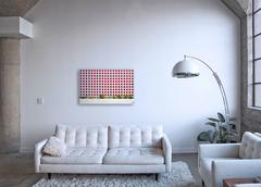 LA Parking – großformatige Fotografie eines städtischen Architekturelements aus der Mitte des Jahrhunderts