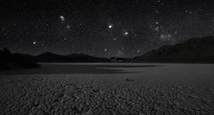 Racetrack - desert landscape panorama under mesmerizing starry night sky