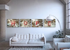 Letra H ( 48 x 71" / 122 x 188cm )