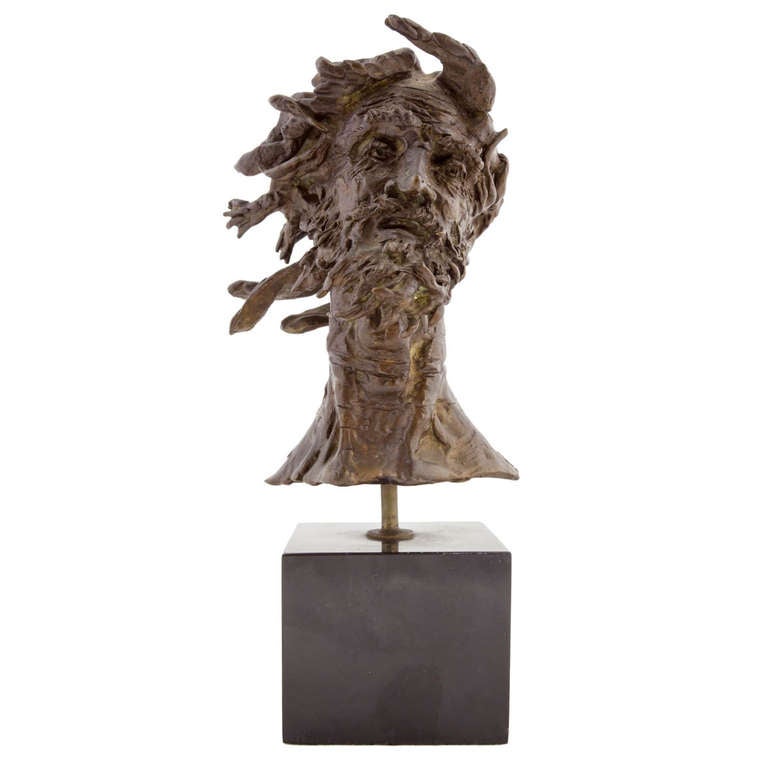 Untitled Ed. 8 of 20 (Bronze Bust) Signed