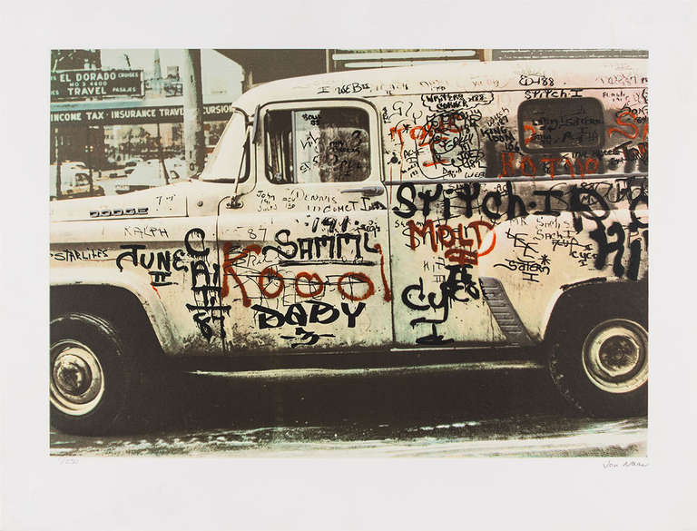 Jon Naar Landscape Print - Faith of Graffiti #2 (Serigraph, 1974) Ed. 11/250 Signed