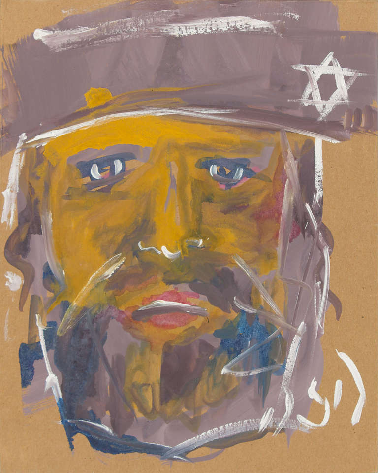Untitled (Portrait of a Rabbi) - Art by Unknown