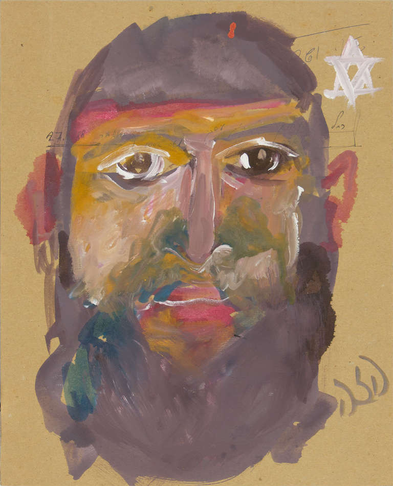 Untitled (Portrait of a Jewish Man) - Art by Unknown