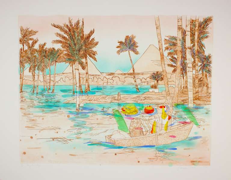 Mystic Cafe, (Ed. of 78) Signed