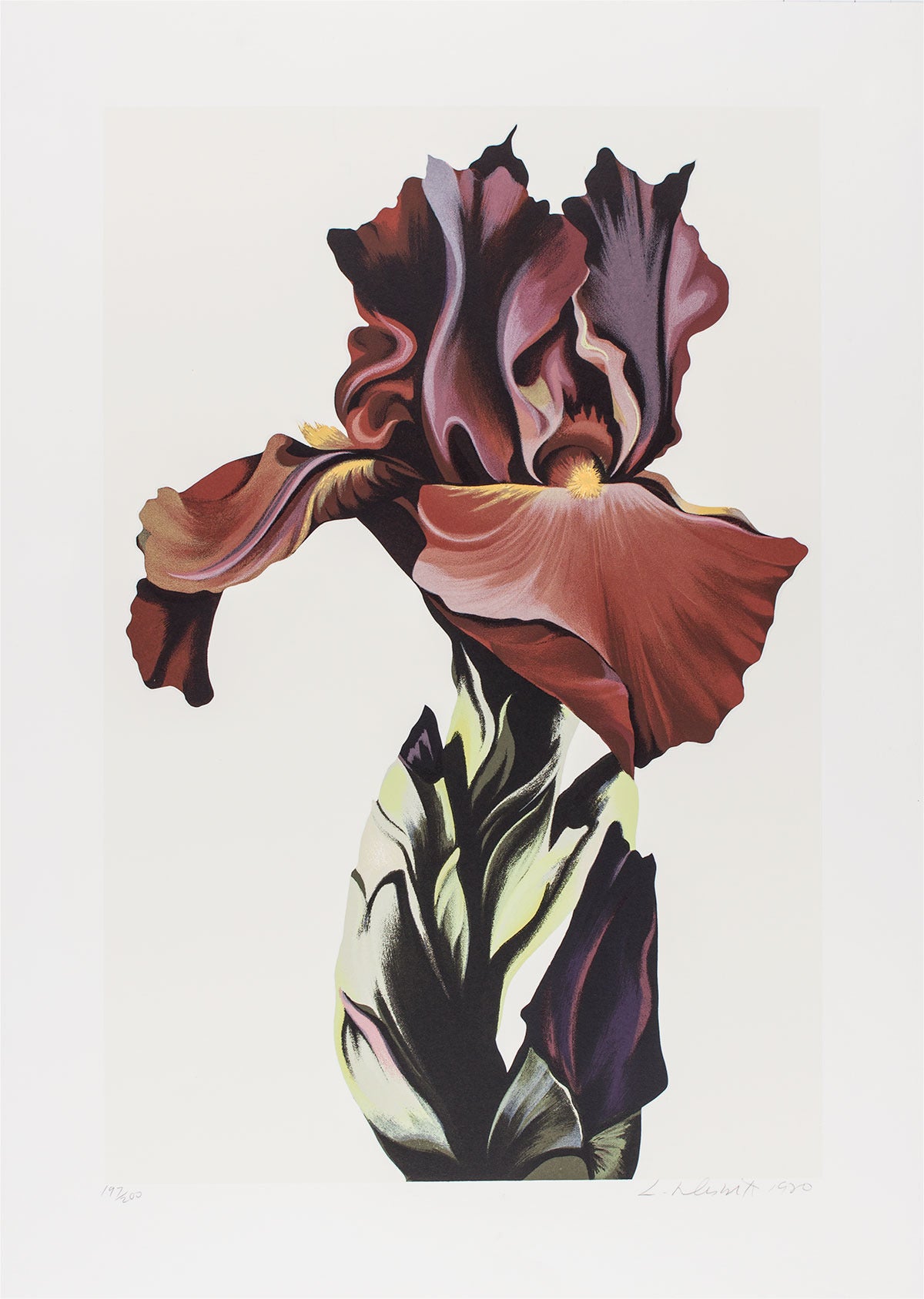 Lowell Blair Nesbitt is an American painter, draughtsman, printmaker, and sculptor.  Although he worked in a variety of media and covered a wide range of subjects throughout his career, he is best known for his large, Photorealist botanical