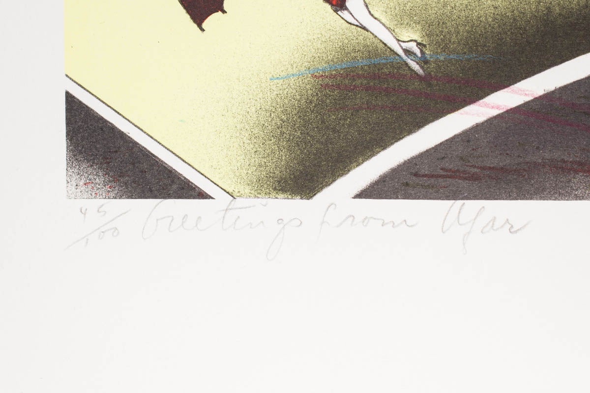 Greetings from Afar, Edition 45/100 Signed