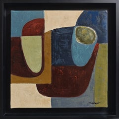 Tacit Understanding, Abstract Geometric, Contemporary Framed by Sophie Dumont