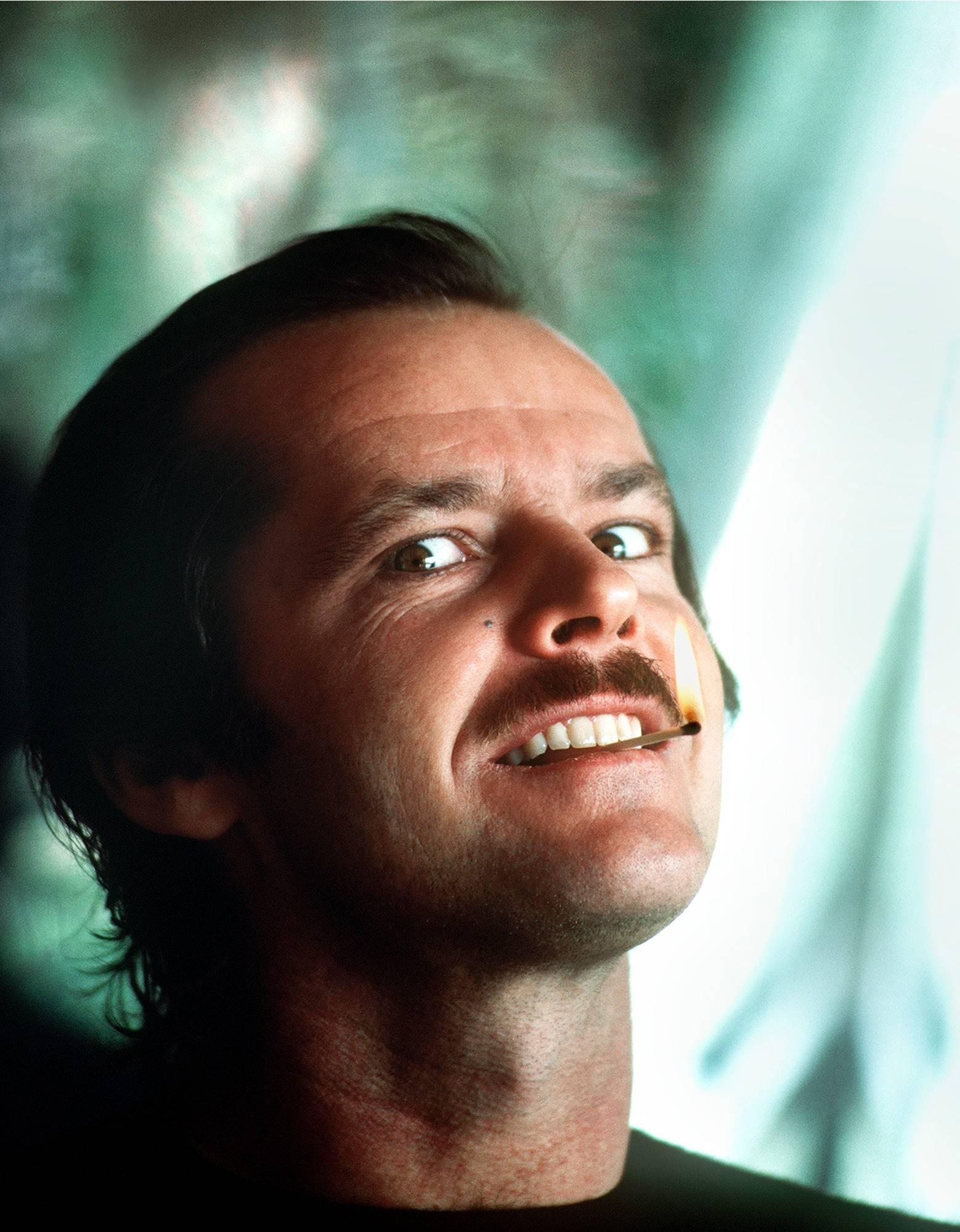 Douglas Kirkland Portrait Photograph - Jack Nicholson 1975