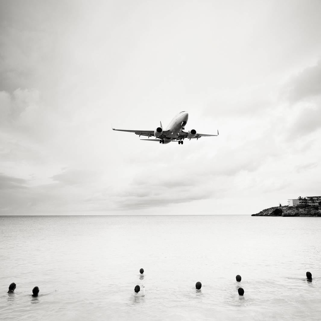 Josef Hoflehner Black and White Photograph - Jet Airliner #60