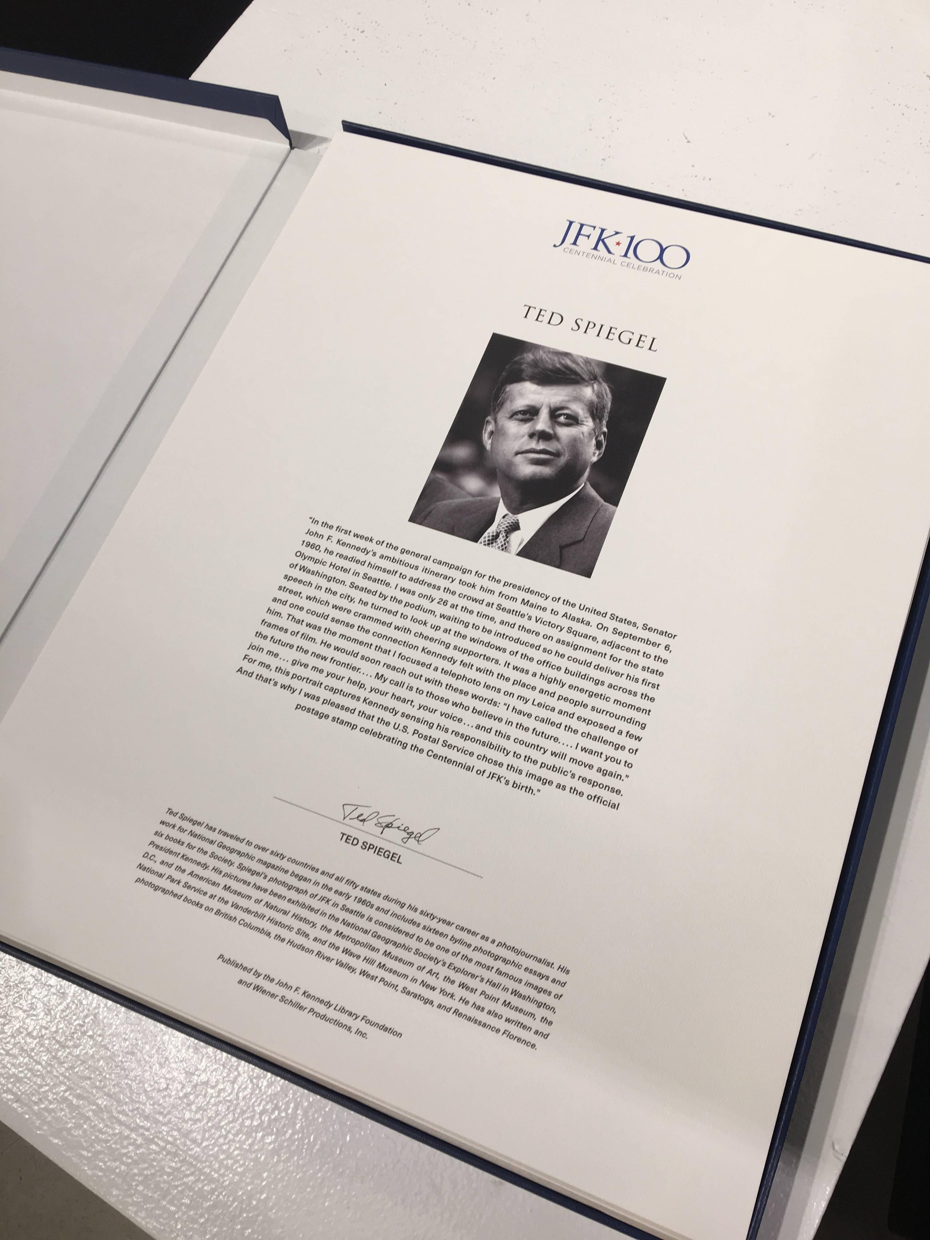 JFK 100 - Centennial Celebration Box Set - Beige Portrait Photograph by Unknown