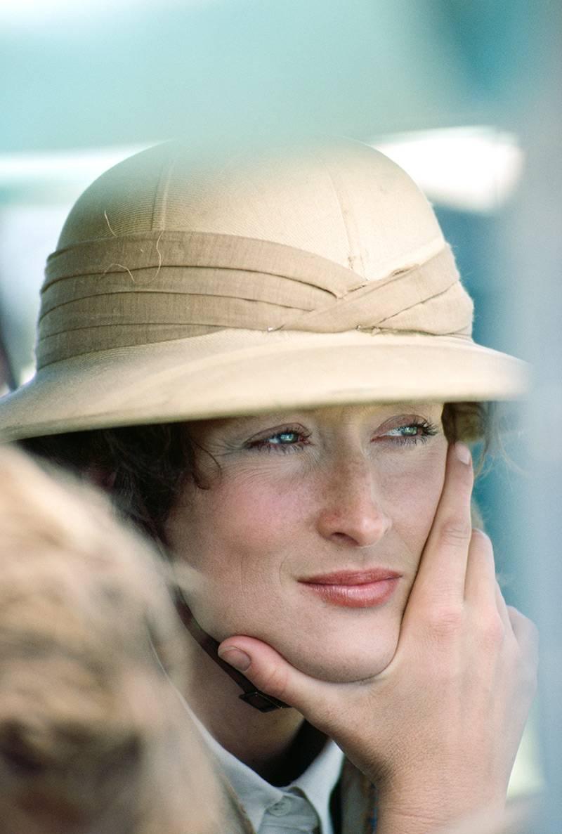 Douglas Kirkland Portrait Photograph - Meryl Streep 