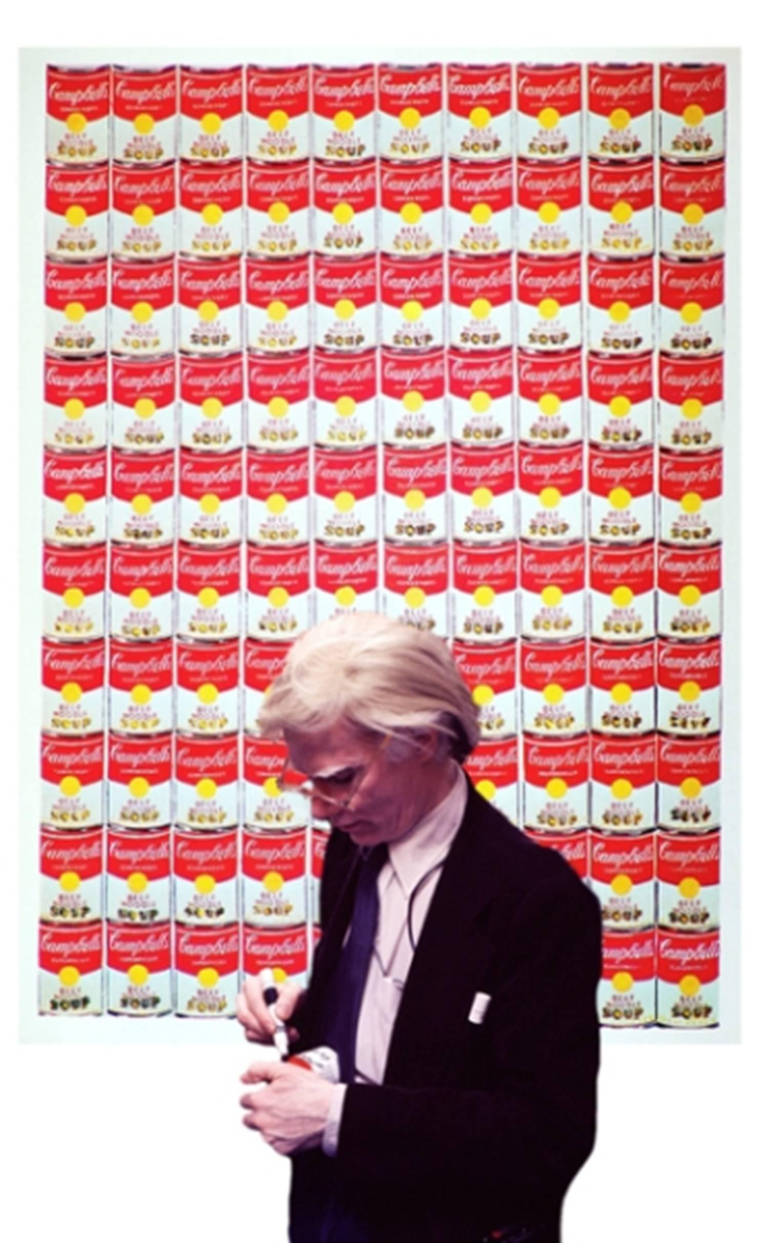 Stephen Verona Color Photograph - Andy Warhol 