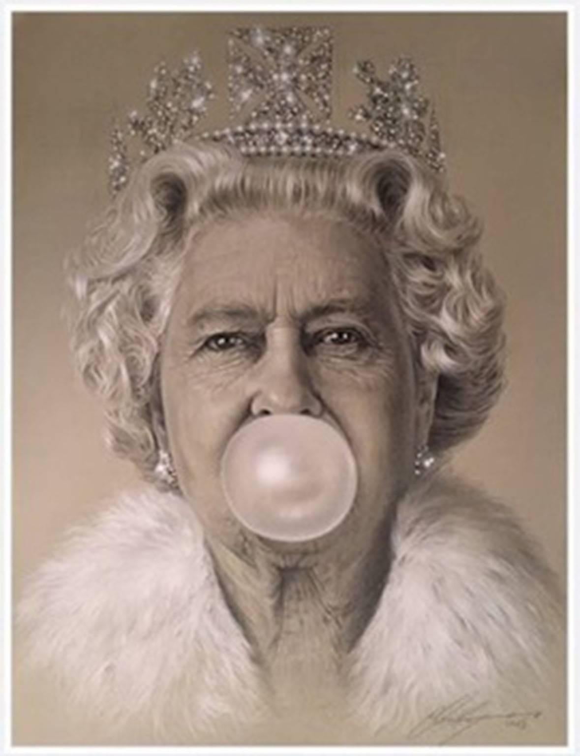Michael Moebius Portrait Print - Queen Bubblegum