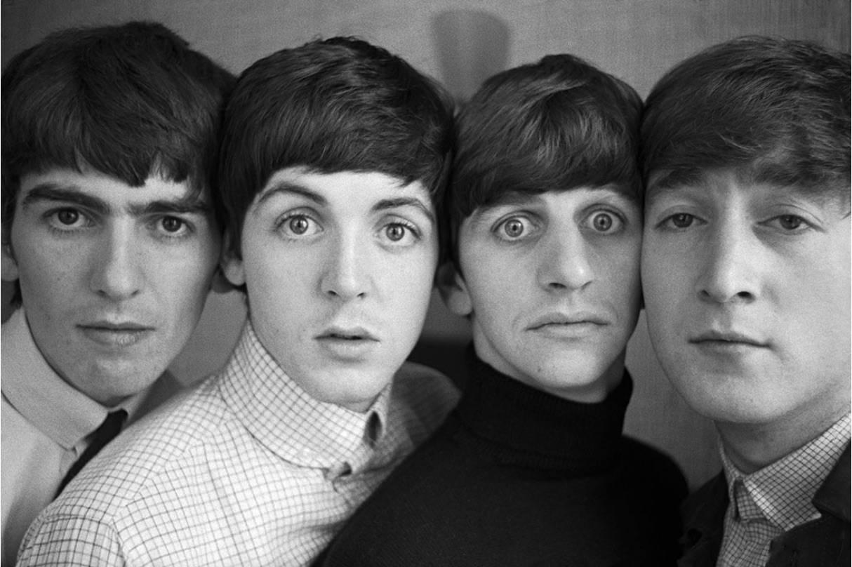 Norman Parkinson Portrait Photograph - The Beatles, Russel Square 1963