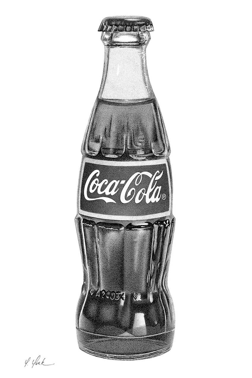 Yelena York Figurative Art - Let's Have A Coke