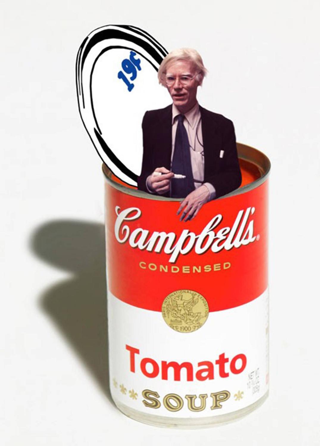 Stephen Verona Andy Warhol Tomato Soup Can at 1stdibs