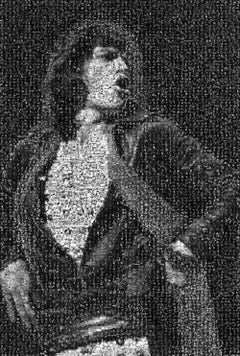 Mick Jagger Hands on Hips Mosaic