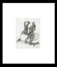 Dibujo de figura II (enmarcado)