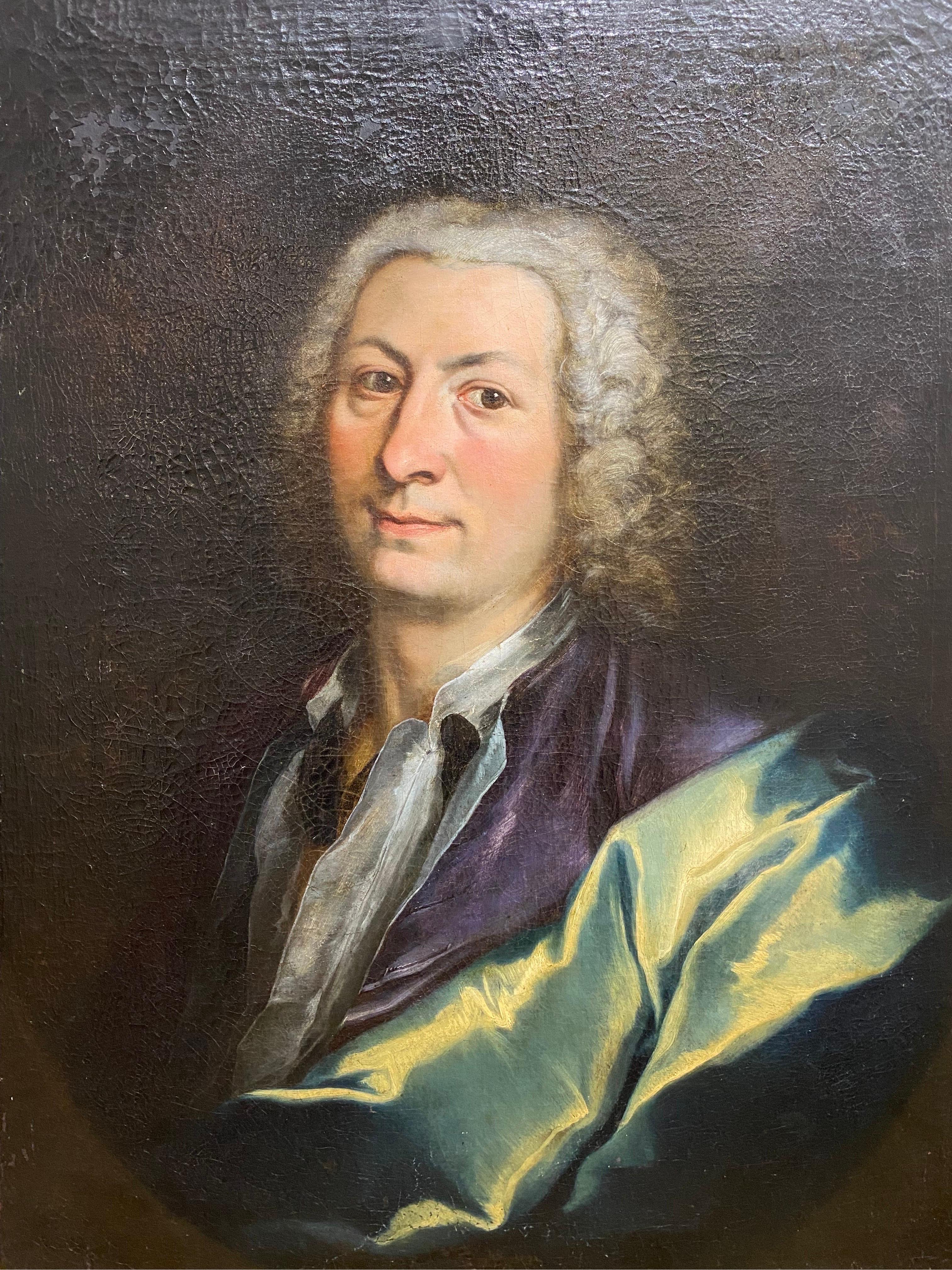 Nicolas De Largilliere Portrait Painting - Portraits