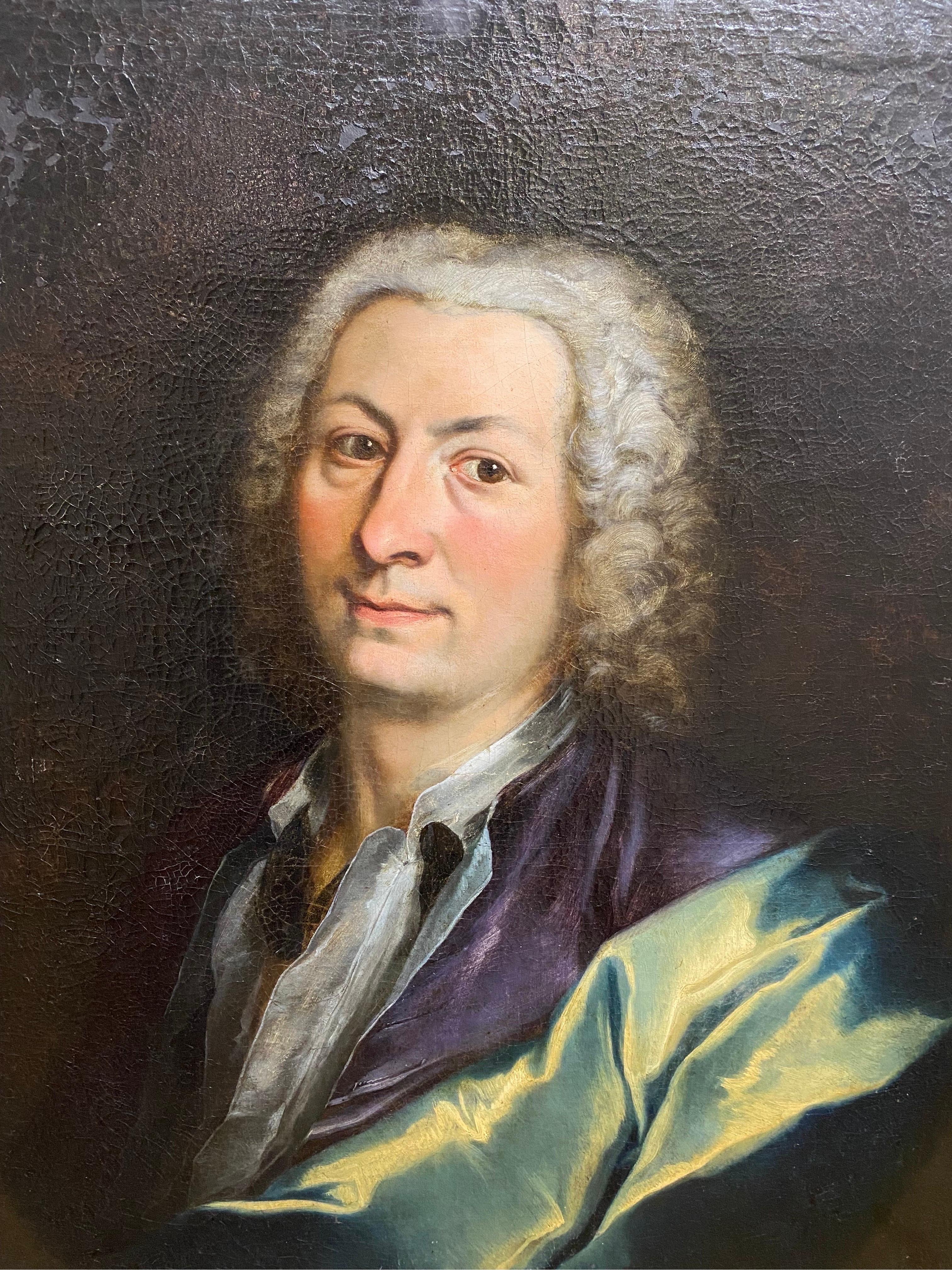 Portraits - Painting by Nicolas De Largilliere