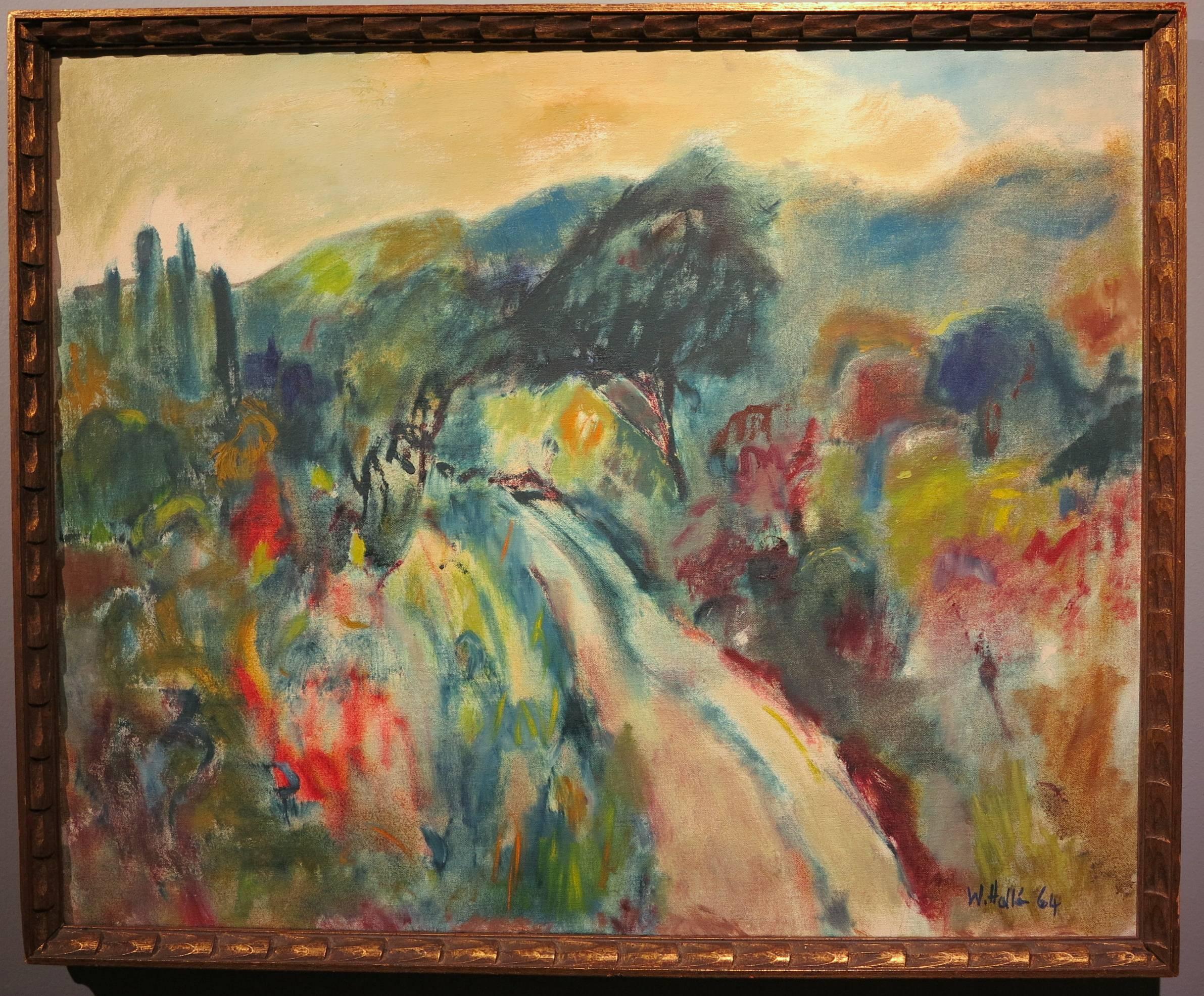 The Bridle Path - Painting by William Halle