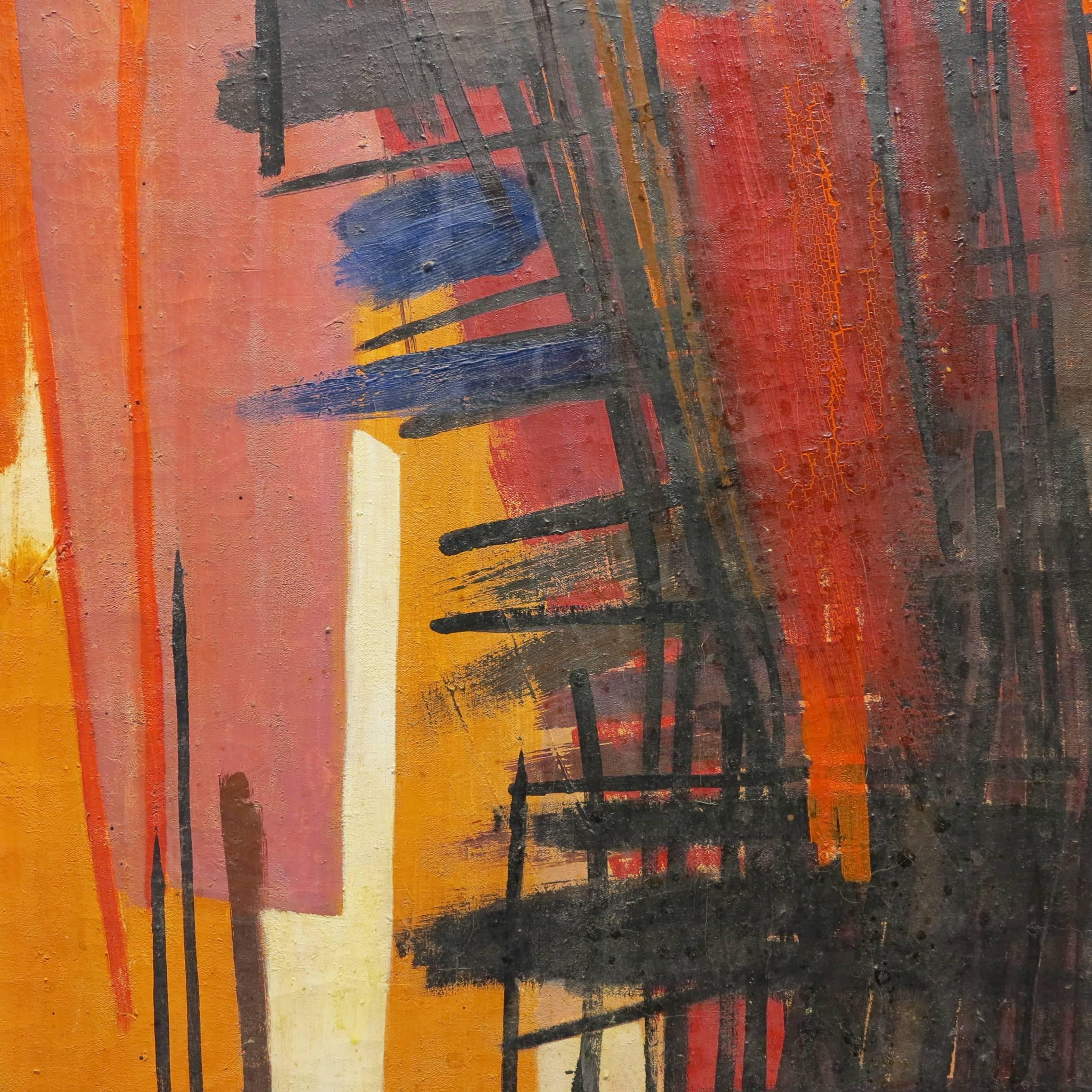 #66 - Abstract Expressionist Painting by Huguette Arthur Bertrand