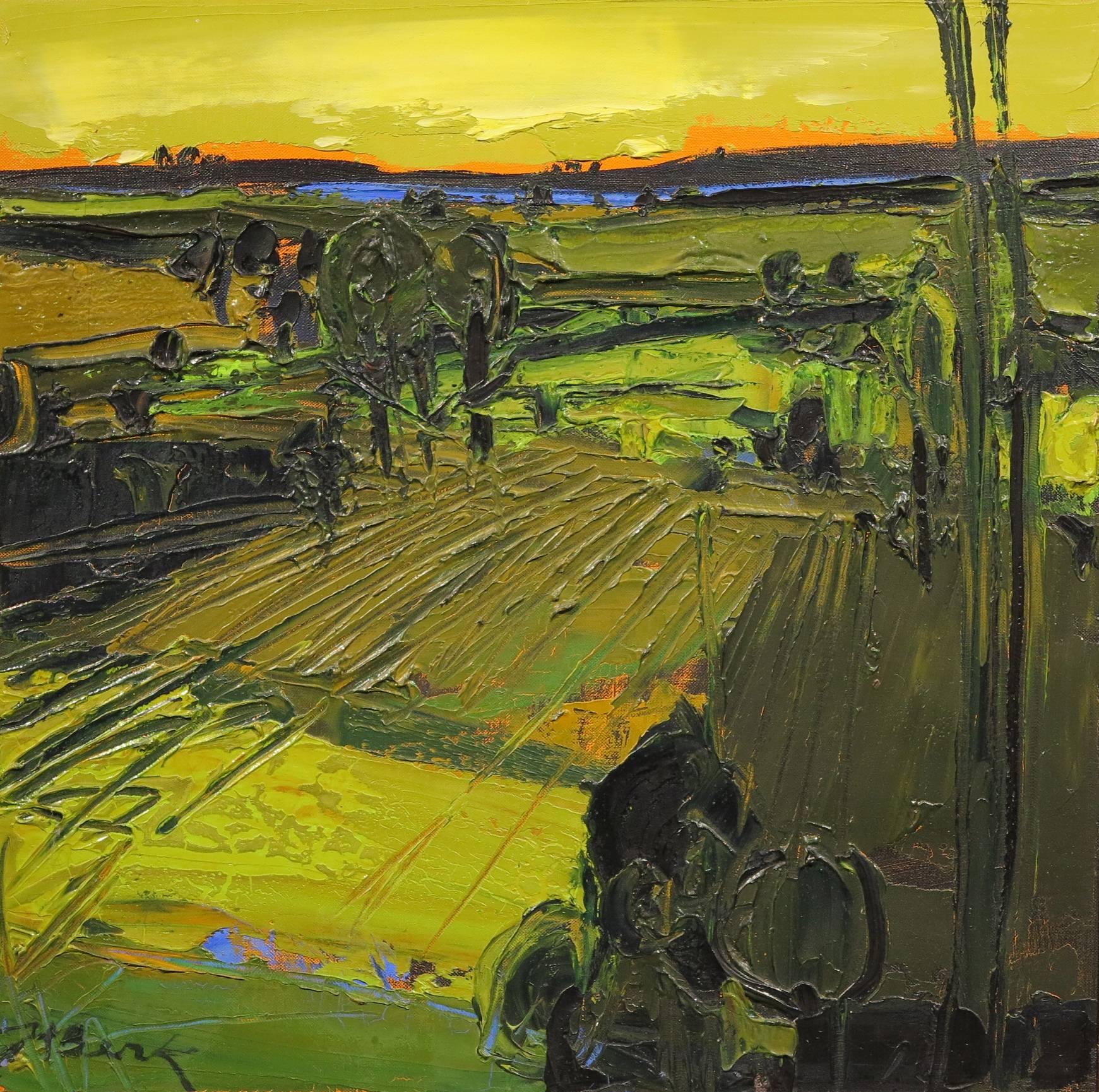 Henrietta Berk Landscape Painting - Dawn