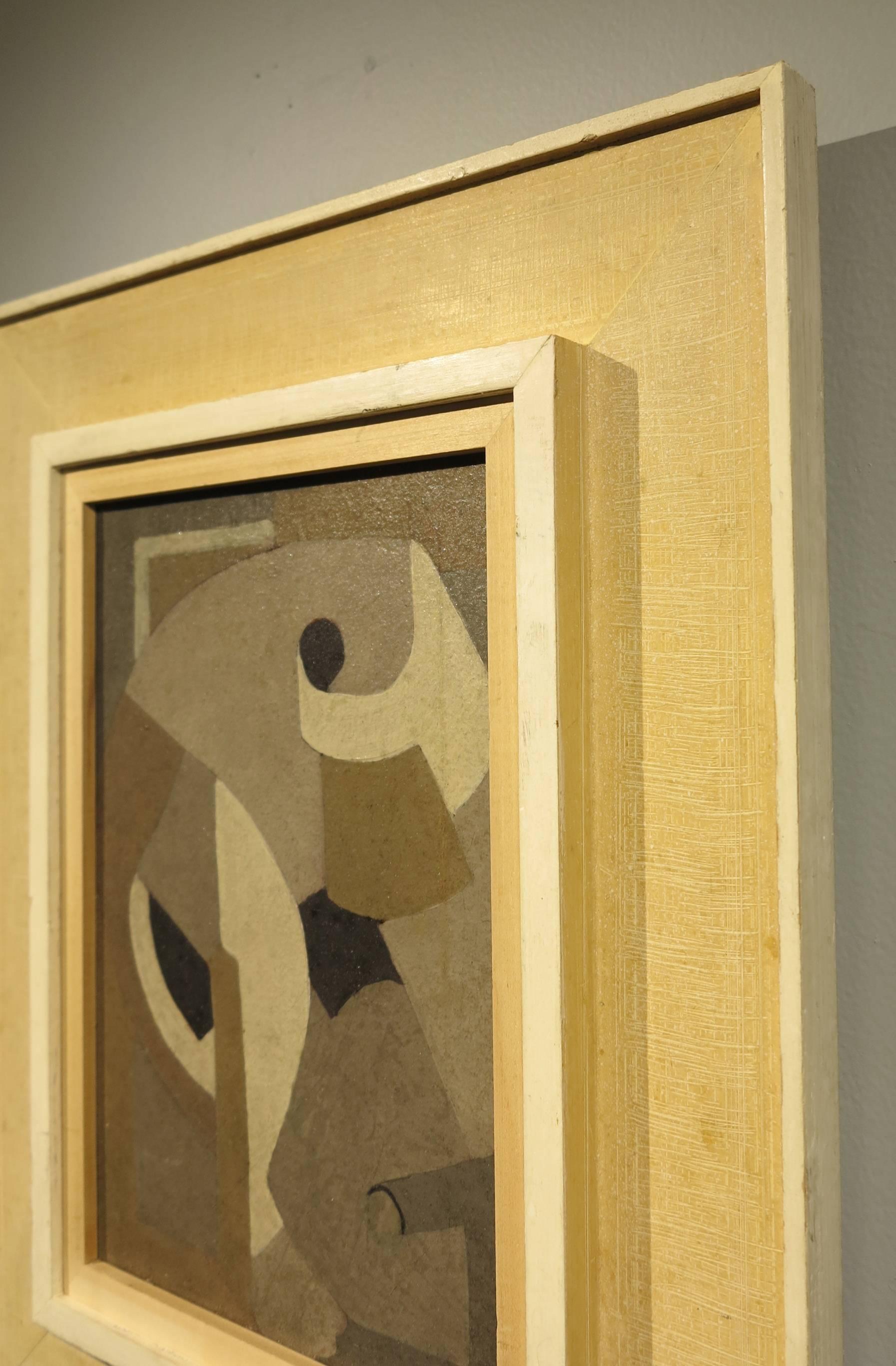 Abstract Composition - Cubist Painting by Josephine Marien Crawford