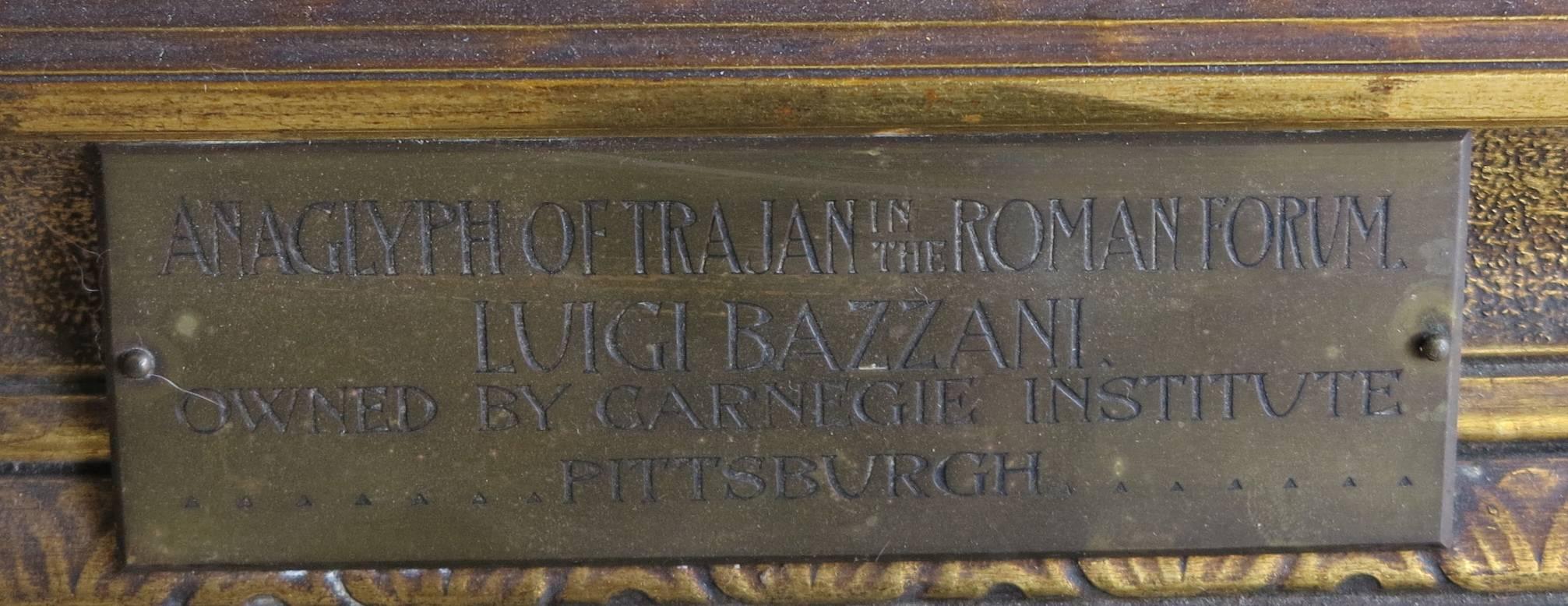 Anaglifo de Trajano en el Foro Romano (Gran Recorrido Ruinas Italianas Pintura) 5