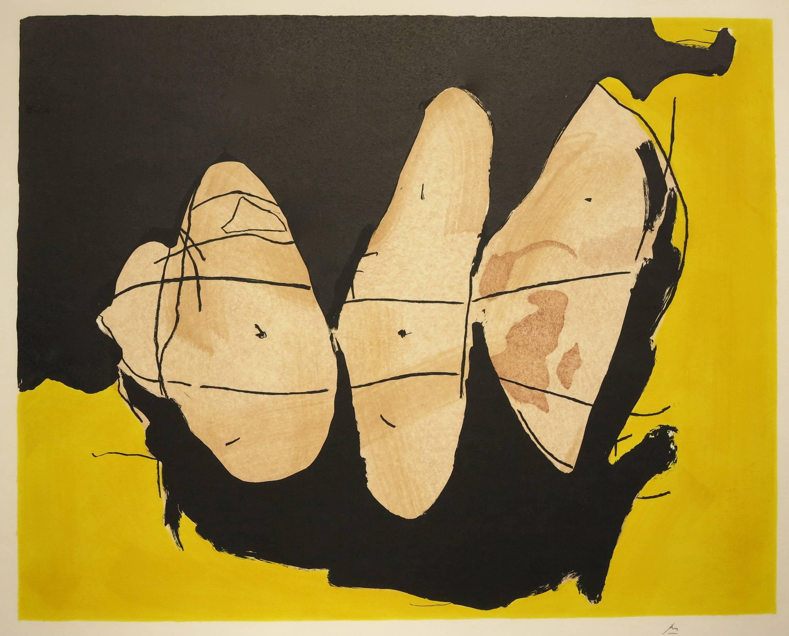 Hollow Man’s Cave - Print by Robert Motherwell