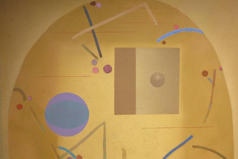 Toshiharu Kitagawa Untitled (Minimalist geometric Japanese abstract