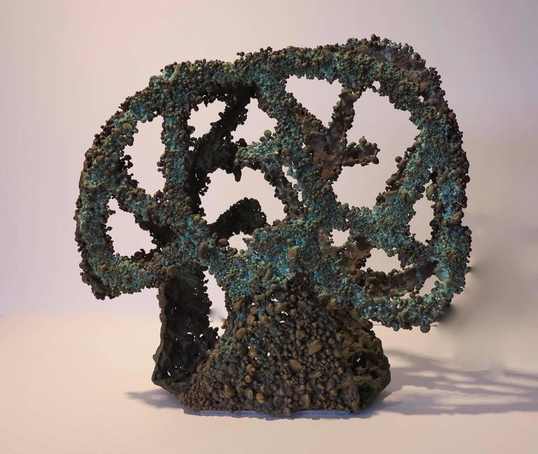 Val Bertoia - Three-sided Tree (Brutalist biomorphic organic abstract ...