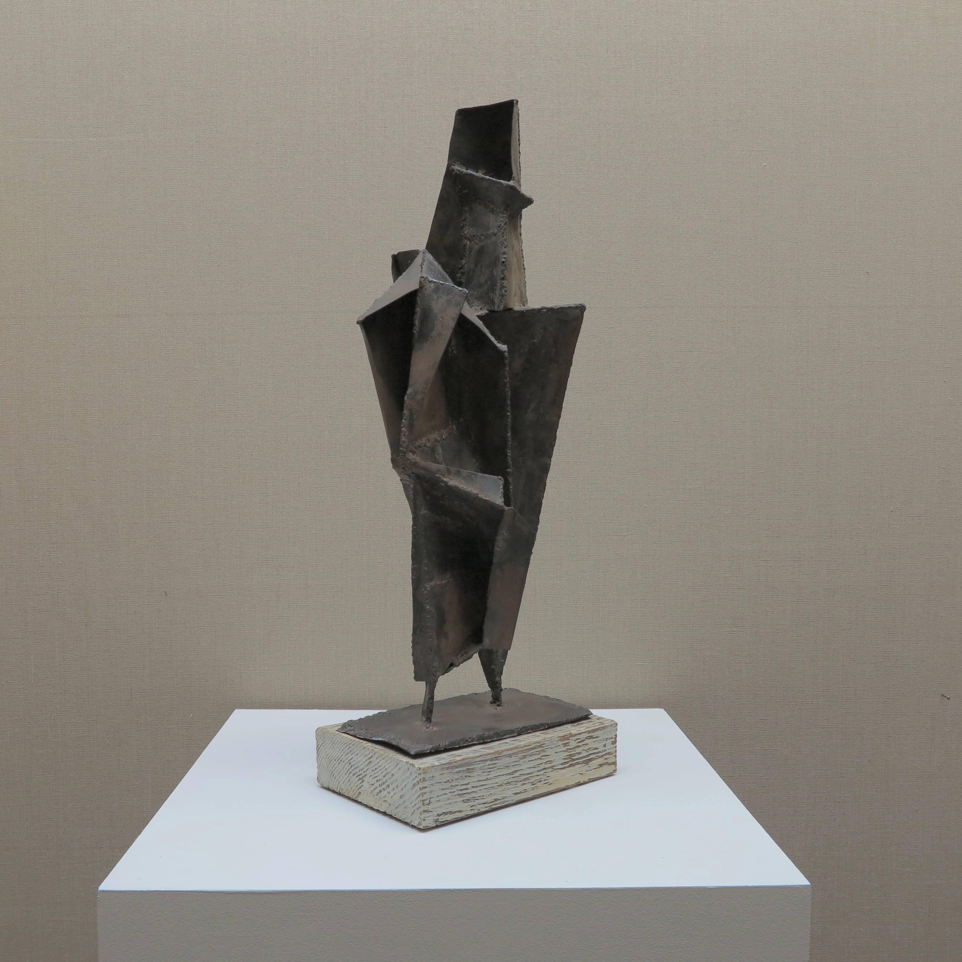 Bernard Brenner Abstract Sculpture - Standing Figure