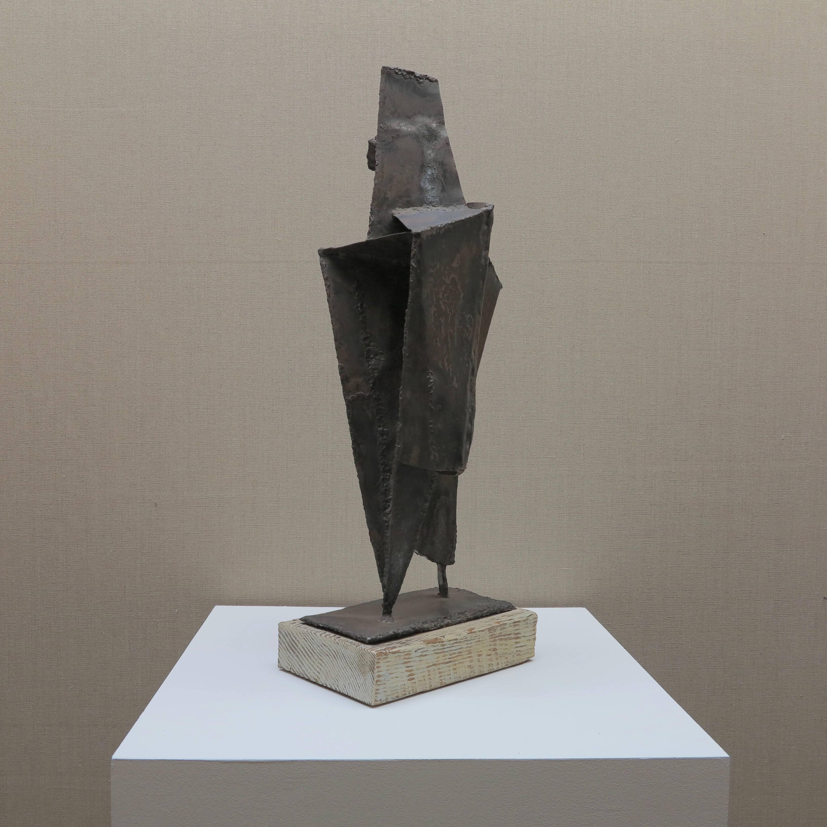 Standing Figure - Abstract Sculpture by Bernard Brenner