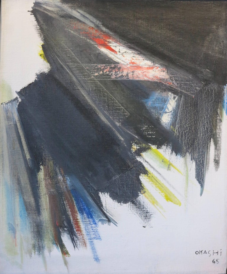 Avshalom Okashy - Untitled (abstract expressionist Israeli artist) at ...