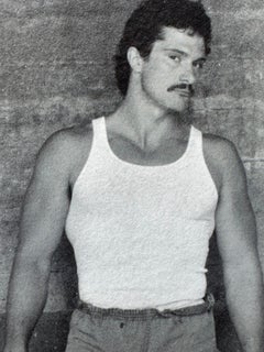 Portrait of a Kyle Hazard (Ed Izzo) (San Francisco 1970's Gay Castro photo)