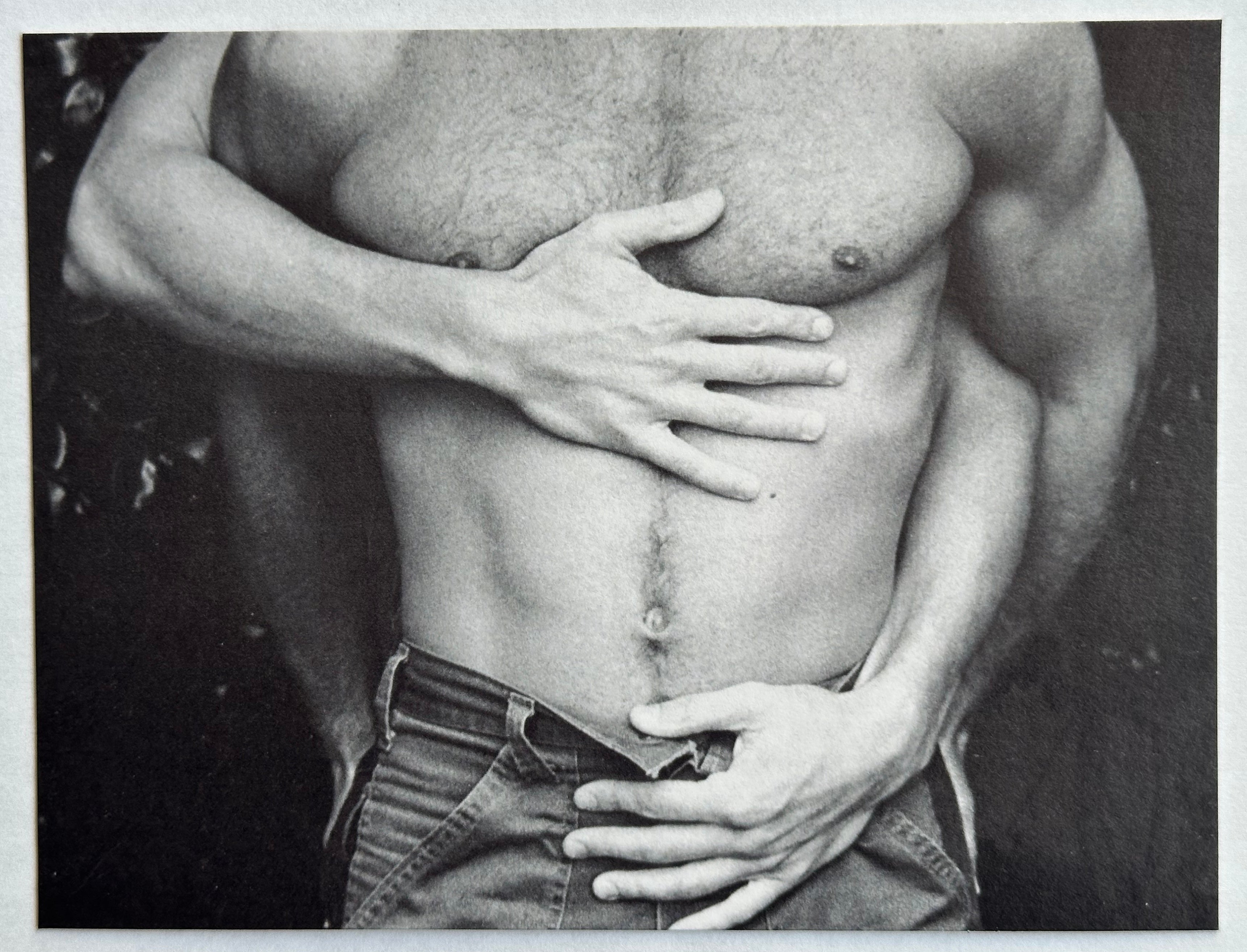 Fisher Ross Figurative Photograph - Embrace 3 (San Francisco 1970's Gay Castro photo)