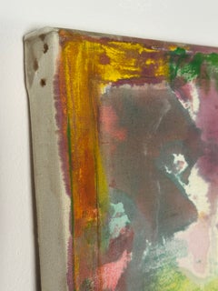 Ohne Titel (Großes abstrakt-expressionistisches Gemälde einer Künstlerin aus Miami)