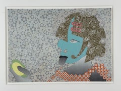 Lo esencial (Retrato abstracto en collage)