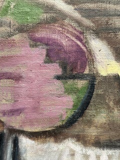 Cubist Modernist Composition Abstract Oil Painting