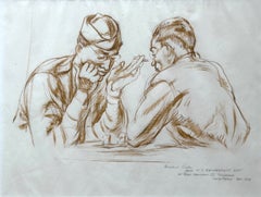 6th US Replacement Unit, Troop Transport, South Pacific Sailors Drawing