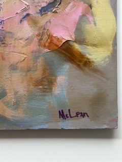 Mid-century Untitled Abstract Expressionist painting