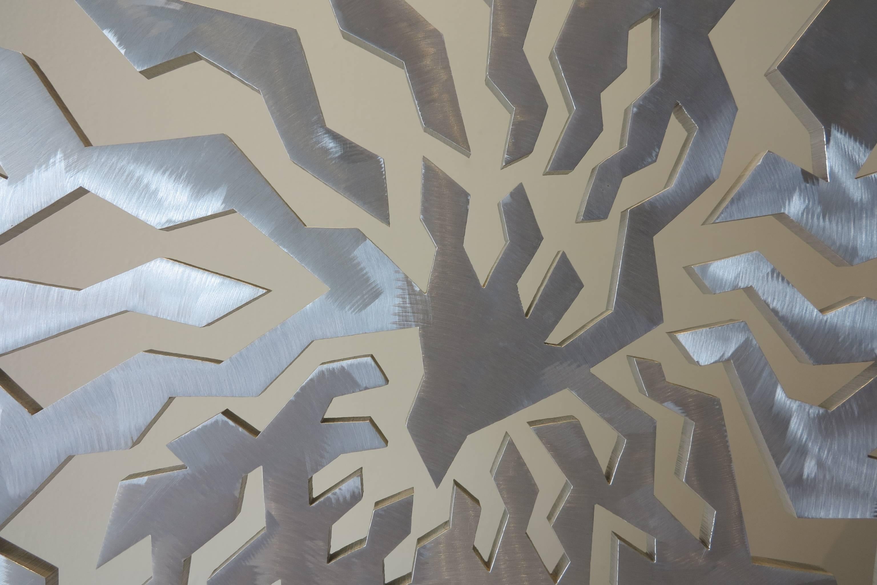 abstract foam board sculpture